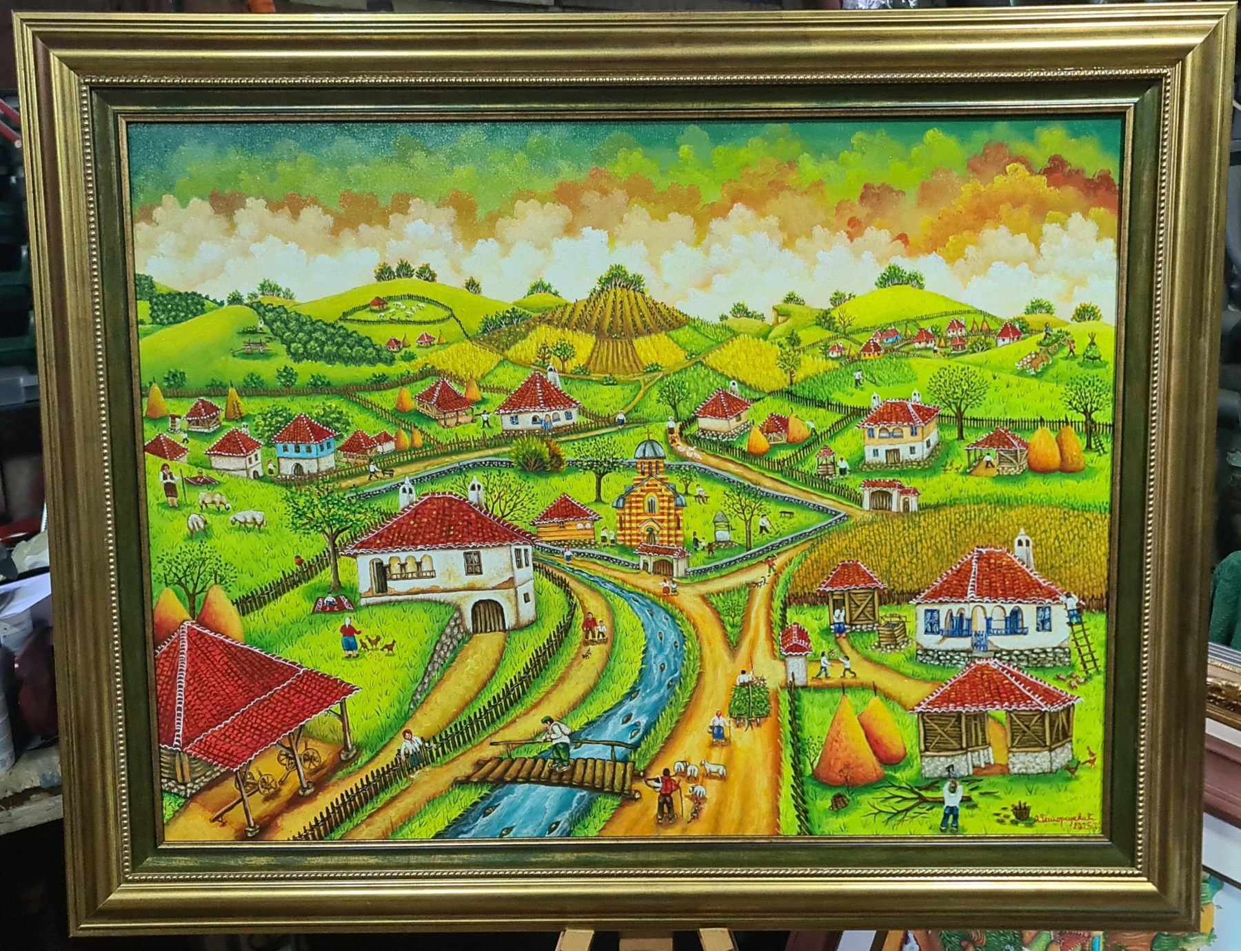 Kakvo je nekad bilo selo, 80x65