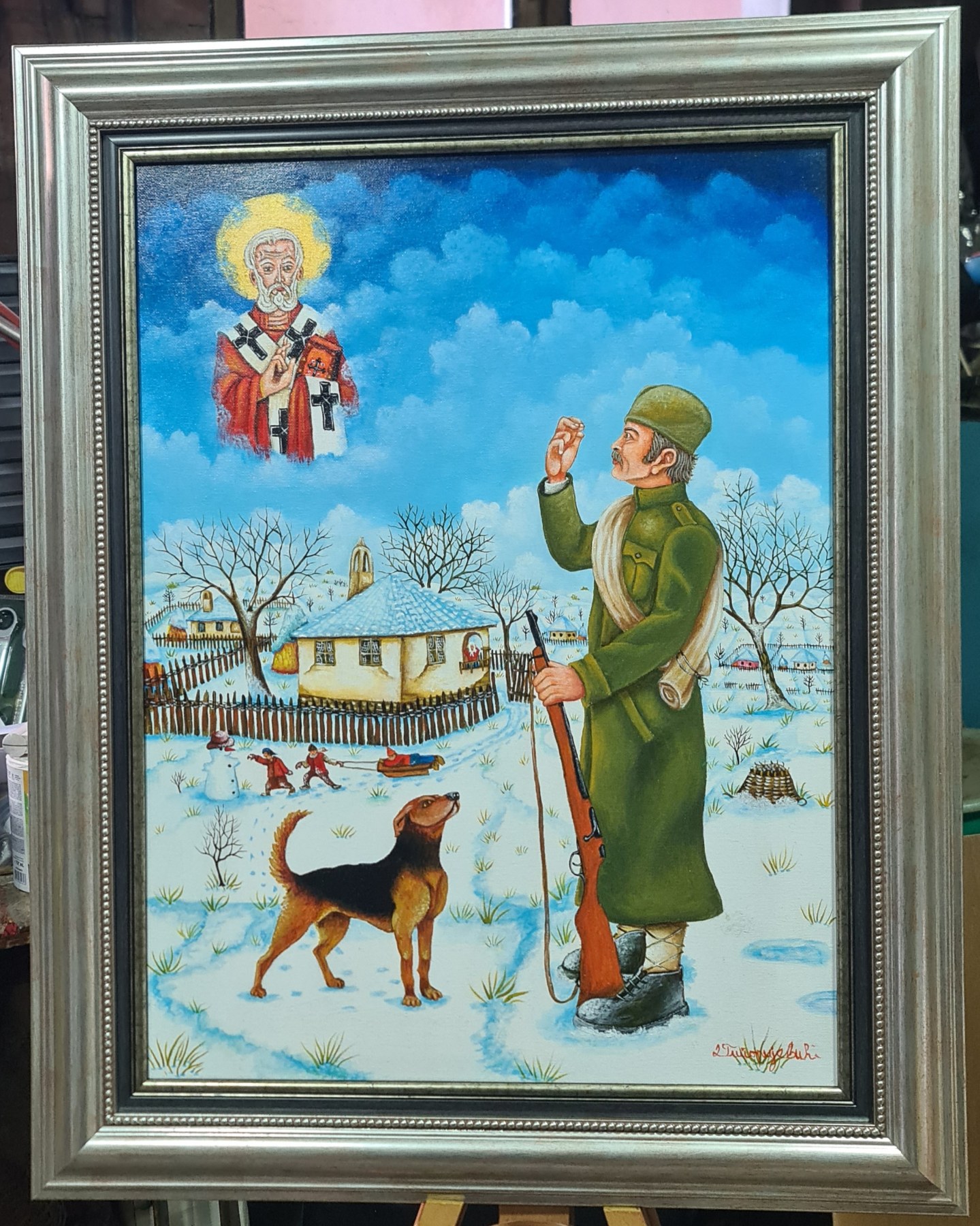 Povratak ratnika, 60x45