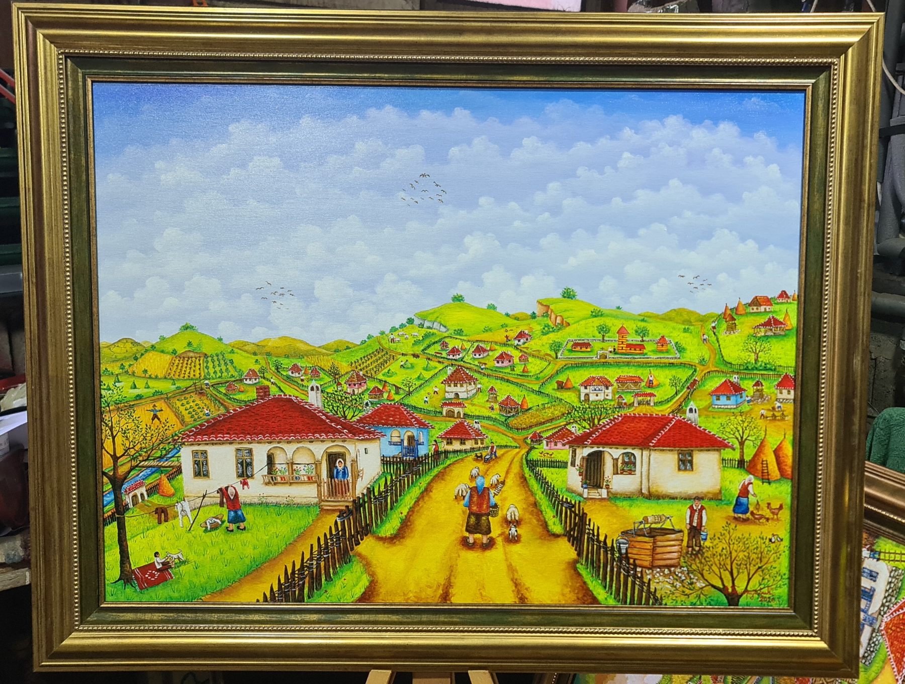 Povratak sa paše, 80x60